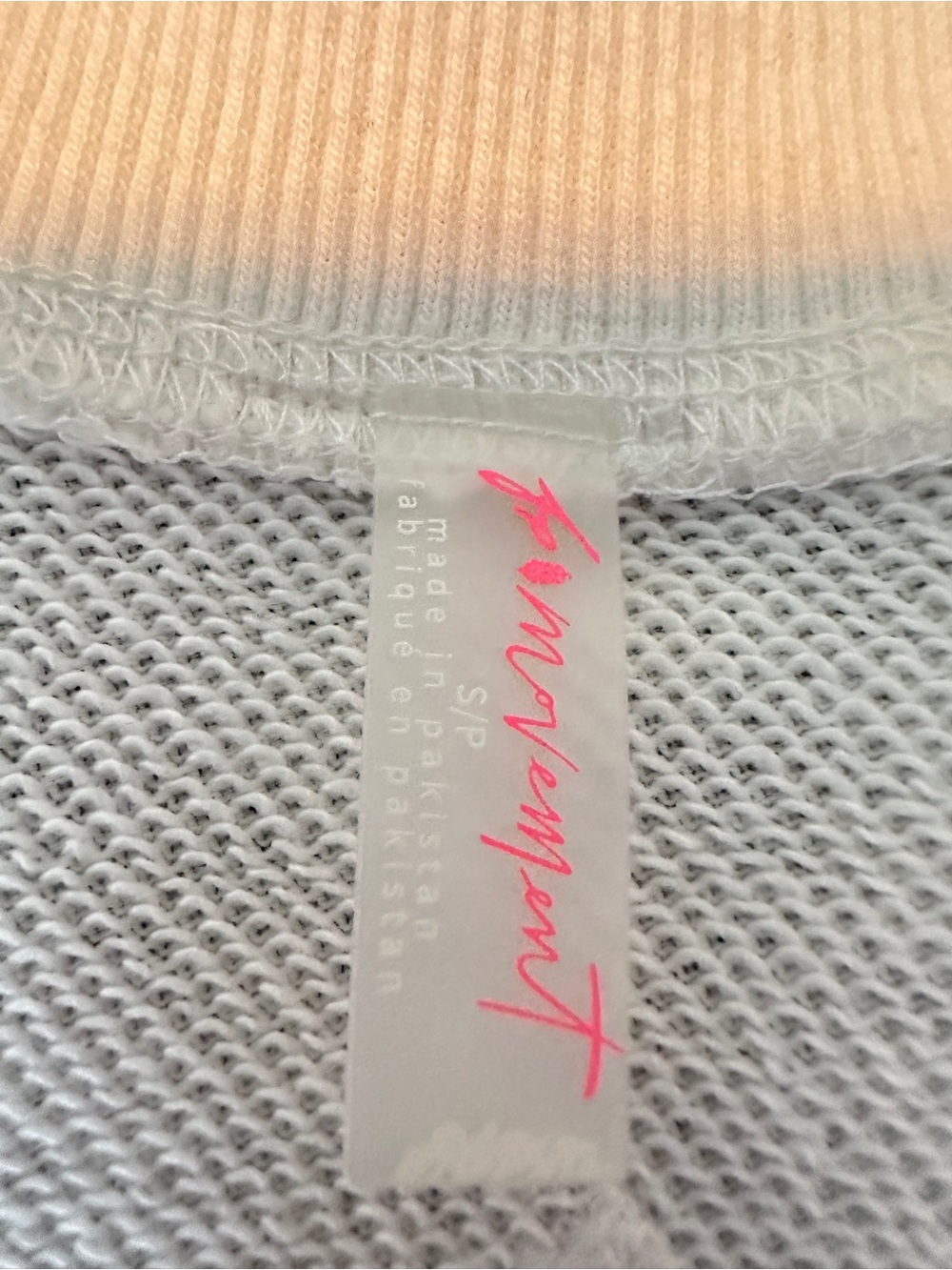 FP Movement by Free People Cream Zip Hoodie with Logo Drawstrings - Picture 6 of 6